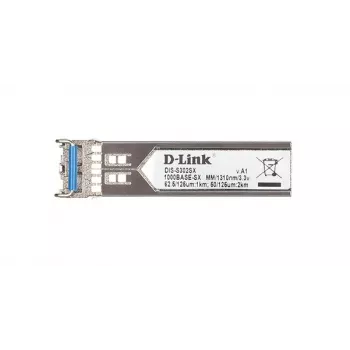D-Link 1-portowy przemysłowy transceiver mini-GBIC SFP do 1000BaseSX