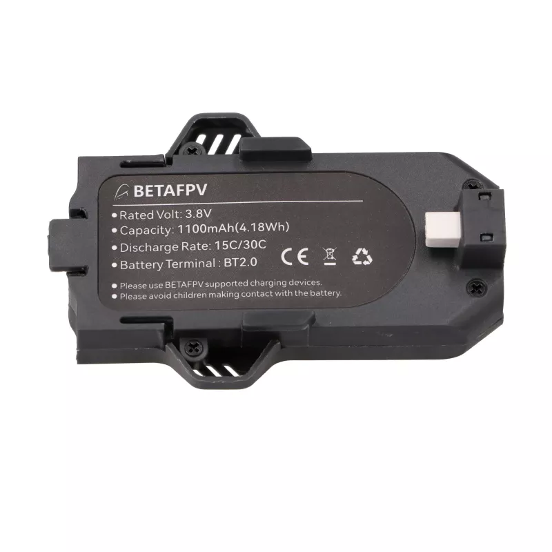 Aquila16 BetaFPV Zestaw baterii do drona 15C 1100mAh 2 szt., 3,8V