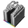 Chłodnica powietrza CPU DeepCool AK620 Digital SE, dwuwieżowa, 6x rurki cieplne Ø6mm, 2x wentylatory 120mm PWM, RGB, wysokość 161 mm