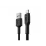 Green Cell KABGC24 kabel lightning 0.3 m Czarny