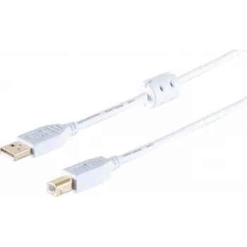Kabel USB ShiverPeaks 77025-WF High Speed USB 2.0 złącze A na B