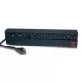 APC Rack PDU, Basic, 1U, 20A, 120V jednostka dystrybucji zasilania (PDU) Czarny