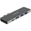 Canyon DS-5 USB 2.0 Type-C Szary Czytnik Kart SD 60 Hz