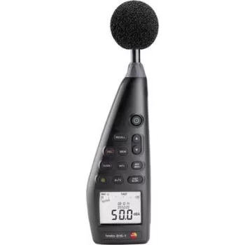 Testo 816-1 - Cyfrowy - Ważenie A - Ważenie C - Szybki - Wolny - 30 - 130 dB - 1,4 dB - 0,1 dB (0563 8170)
