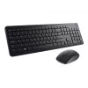 Klawiatura i mysz DELL - KM3322W - ukraiński (QWERTY), pełnowymiarowa (100%), bezprzewodowa, RF Wireless, QWERTY, czarna, mysz w zestawie