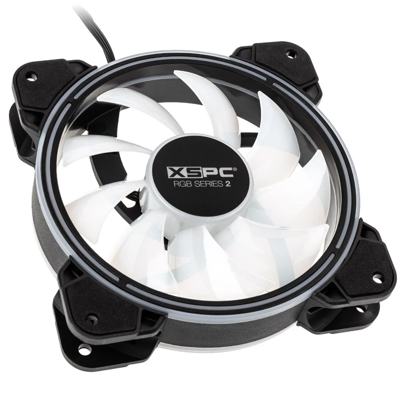 Wentylator obudowy XSPC 120mm ARGB PWM, RGB Series 2, 120 mm