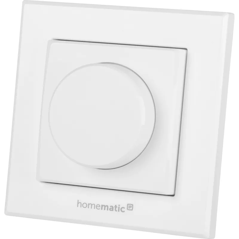 Włącznik światła obrotowy Homematic IP HMIP-WRCR biały 55x55x27 mm