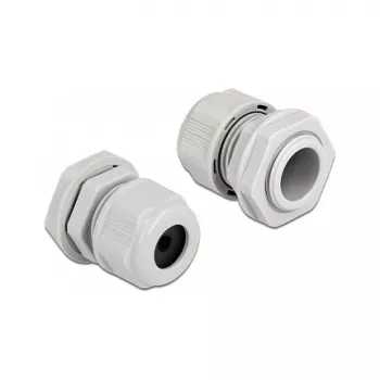 Dławik kablowy DeLOCK 60364 szary plastik 2 szt.