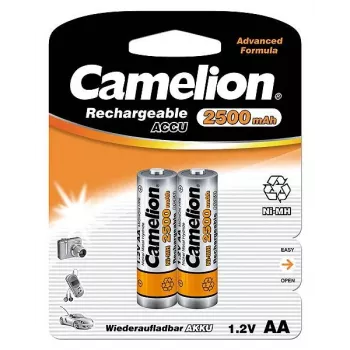 Akumulatorki Ni‑MH AA/HR6 CAMELION 2500 mAh, 2 szt.
