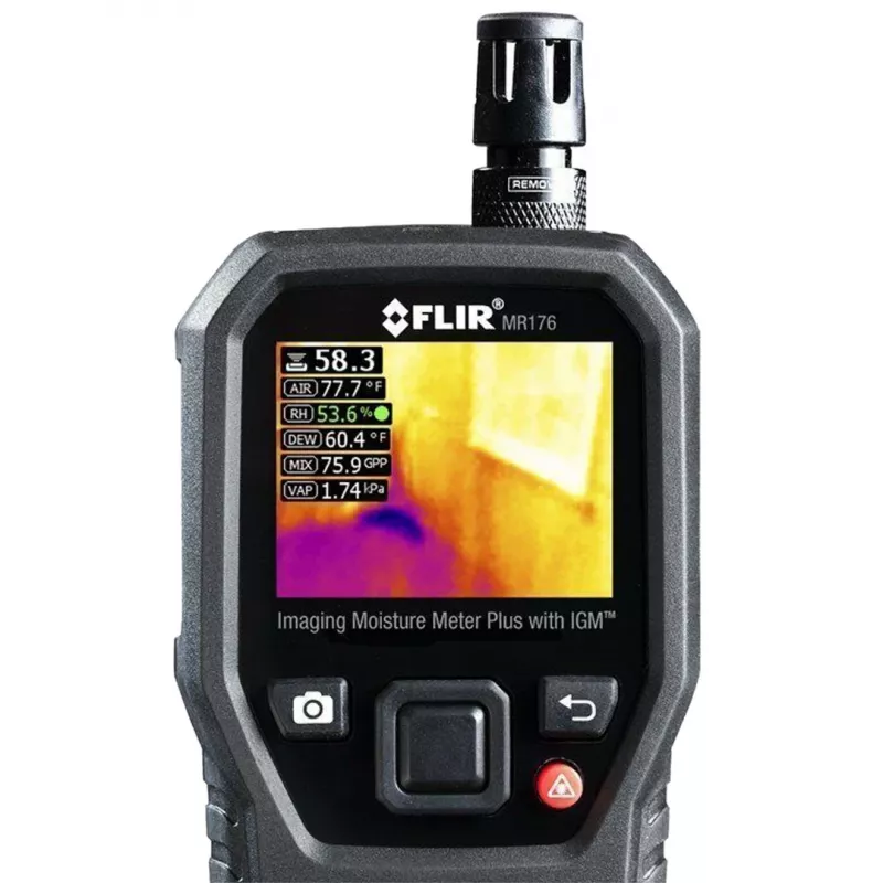 FLIR MR176 higrometr/psychrometr Wewnętrzny Higrometr elektroniczny Czarny