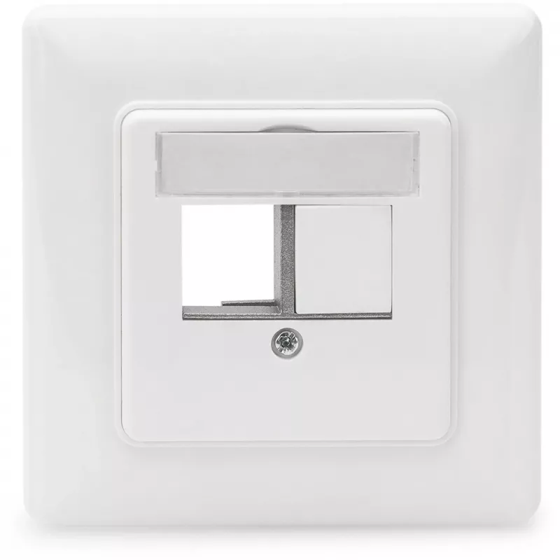 Płytka czołowa do modułów multimedialnych / Keystone Digitus DN-93832