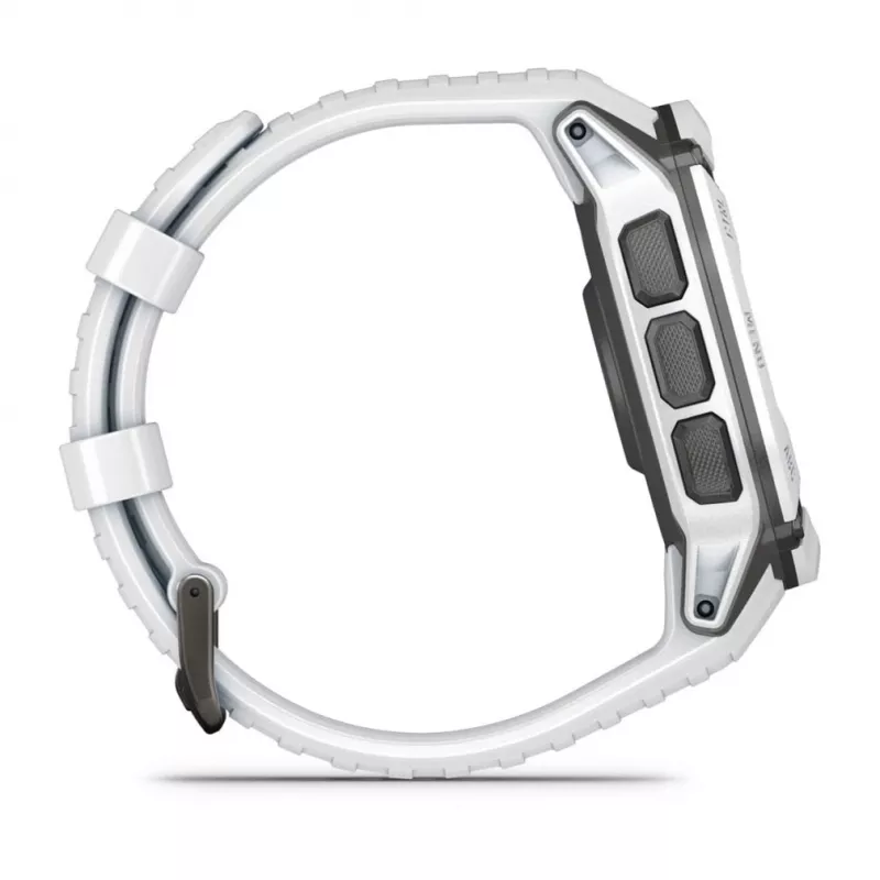 Garmin Instinct 2X Solar 2.79 cm (1.1) MIP 50 mm Cyfrowy 176 x 176 pikseli Ekran dotykowy Biały GPS (satelitarny)
