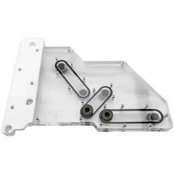 Singularity Computers Spectre 2.0 Elite Kit Side Distro Plate - biały