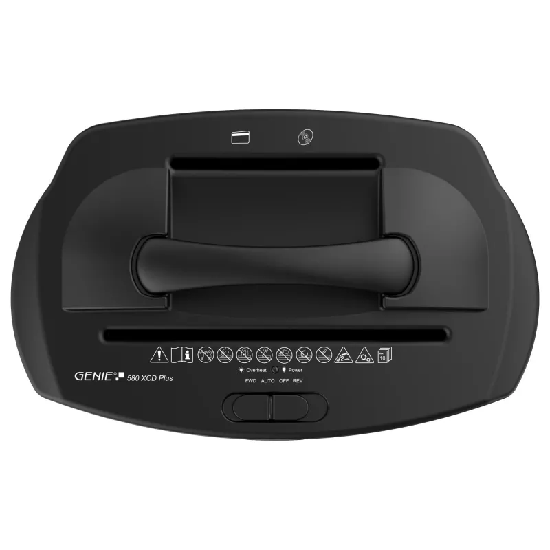GENIE niszczarka do papieru 580 XCD Plus czarna
