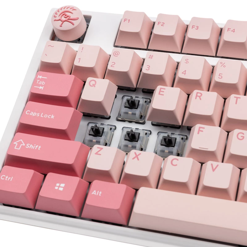 Klawiatura Ducky One 3 TKL Gaming USB QWERTY Angielski Różowy