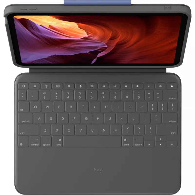 Logitech 920-011200 klawiatura do urządzeń mobilnych QWERTZ niemiecki Smart Connector grafitowy