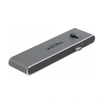 Stacja dokująca DeLOCK Dual USB Type-C z HDMI USB 3.2 SD PD 3.0