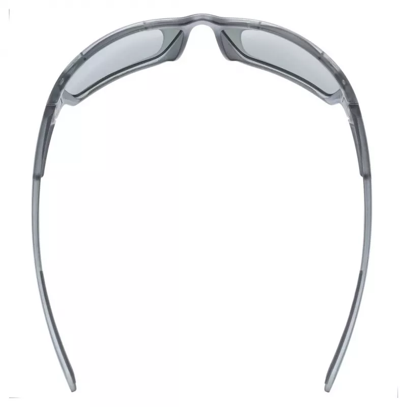 Spolaryzowane okulary przeciwsłoneczne Uvex Sportstyle 233 P - dymny mat/niebieskie lustro