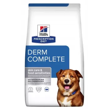 HILL'S Prescription Diet Derm Complete - sucha karma dla psów - 1,5kg
