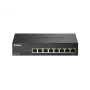 Niezarządzalny przełącznik D-Link DMS-108P/E 8-portowy 2,5G PoE++ 40 Gbit/s
