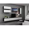 Cama Szafka VIGO 90 pełna 90/35/32 czarny/biały połysk