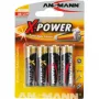Bateria jednorazowa Ansmann Mignon AA LR6 x4