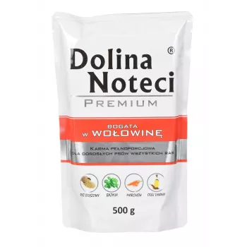 DOLINA NOTECI Premium z wołowiną - Mokra karma dla psa - 500 g