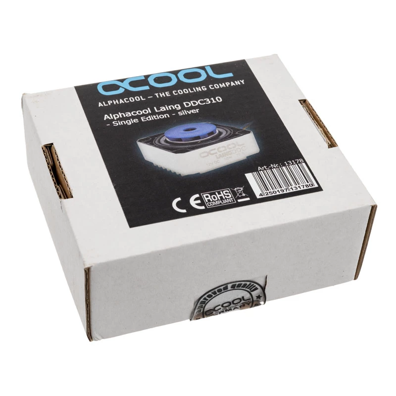 Alphacool pompa Laing DDC310, Single Edition, srebrna