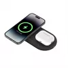 Belkin WIZ021VFBK - bezprzewodowa ładowarka 2-w-1 z technologią Qi2 15 W, czarna