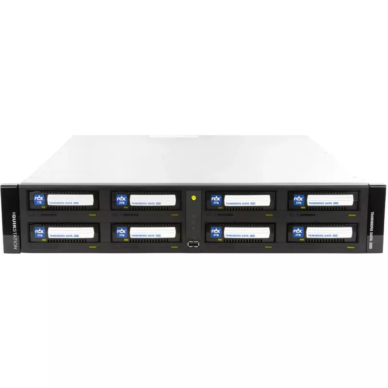 Tandberg RDX QuikStation 8 RM 8-kieszeniowy 2x 10Gb Ethernet 2U NOWY