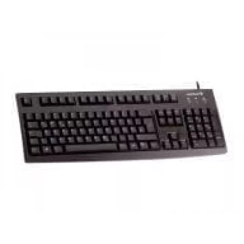 CHERRY Comfort USB, czarna, klawiatura FR