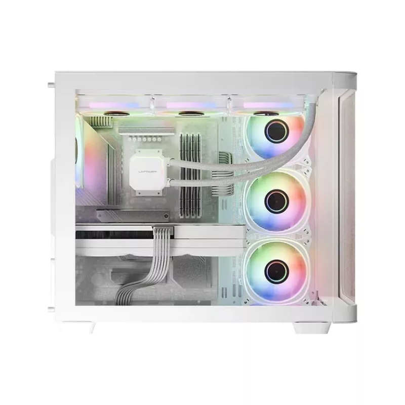 Obudowa komputerowa Midi LC-Power Gaming 8001W Pro-Storm Light, ATX, czarna