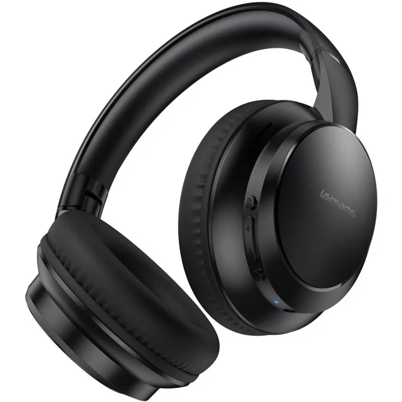 Zestaw słuchawkowy 4smarts SkyBuds Wave przewodowy i bezprzewodowy Bluetooth czarny