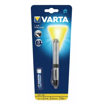 Varta -LEDPL - pin-Blinklicht - Srebrny - Aluminium - LED - 1 lampa - 3 lm