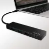 LogiLink UA0311 USB-C 3.2 Gen 2 Wieloportowy hub 4 porty Czarny
