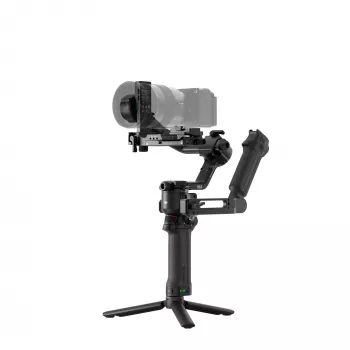 Stabilizator ręczny do kamery DJI RS 5 combo — aluminium, 30 h pracy na baterii, 1,46 kg, czarny