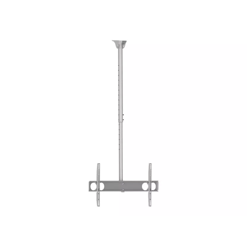 Sunne PL-C62 - Zestaw montażowy (mocowanie sufitowe) - do telewizora płaskiego - stal - srebrny - rozmiar ekranu: 94-160 cm (37-63 inch)