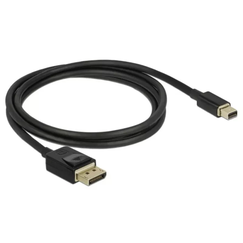Kabel DisplayPort DeLOCK 84927 Mini DisplayPort 1 m Czarny
