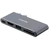 CANYON hub DS-5 5w1 Thunderbolt 3 4K Space Grey