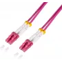 LogiLink FC4LC01 kabel światłowodowy LWL fioletowy[1x LC/UPC-wtyk - 1x - Kabel - cyfrowy/wyświetlacz/wideo (FC4LC01)