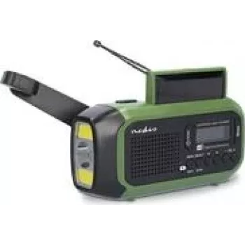 Nedis RDDBCR2000GN Radio awaryjne DAB+, UKF, FM Radio awaryjne, DAB+, UKF Zielony, Czarny (RDDBCR2000GN)