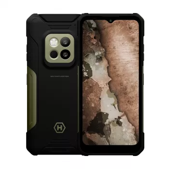HAMMER Construction 2 Thermal 5G Military Edition 16,7 cm (6,58 inch) Dual SIM Android 14 USB Type-C 8 GB 256 GB 6500 mAh Czarny, Zielony