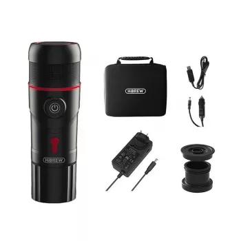 Przenośny ekspres do kawy 3-w-1 z etui HiBREW H4-premium 80W