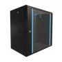 Szafka rack do montażu ściennego Extralink Extralink Szafa rack 12U 600x450 Czarny
