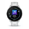Smartwatch GARMIN Forerunner 165 Music — GPS, 1.2 cal AMOLED, koperta 43 mm, bateria do 11 dni, 5 ATM, 4 GB, Szary