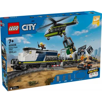 Bricks City 60508 Napad na pociąg policyjny