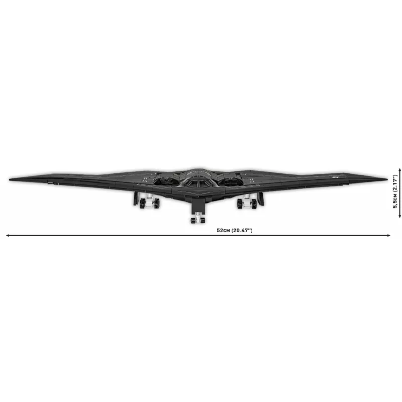 Zestaw konstrukcyjny Cobi Northrop Grumman B-2 SPIRIT model kit, marka Cobi, MPN 5916