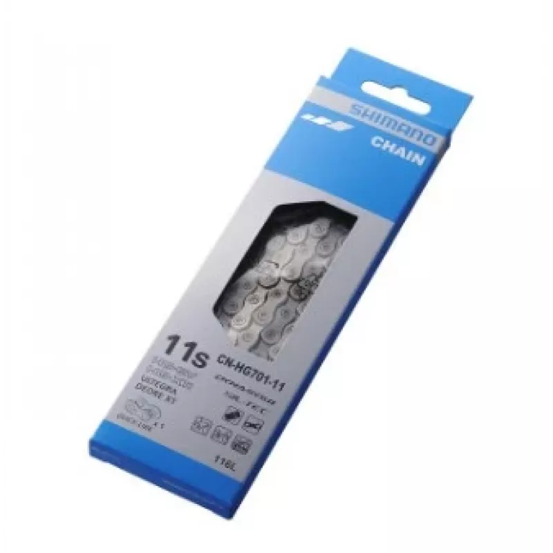 Łańcuch rowerowy Shimano CN-HG701-11 Czarny 257g