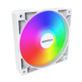 Montech GF120 V2 ARGB moduł wentylatora do obudowy komputera 12 cm biały 3 szt.