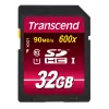 Flash Memory Transcend 32GB SDHC UHS-I 600x TS32GSDHC10U1